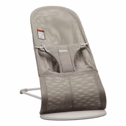 BabyBjorn Bliss, Garçon/Fille, Pliable, Beige, Gris