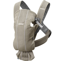 BabyBjorn 021002 Porte-bébé souple Coton, Elastane, Tissu, Polyester Gris