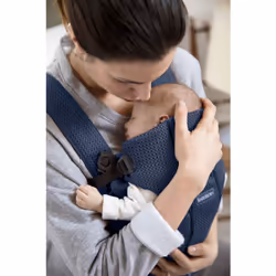 BabyBjorn 021008 Porte-bébé souple Coton, Elastane, Tissu, Polyester Marine