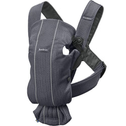 BabyBjorn 021013 Porte-bébé souple Coton, Elastane, Tissu, Polyester Anthracite