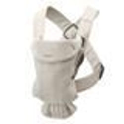 Porte-bébé Mini Jersey 3D Beige - BABYBJORN - Ergonomique - 0 mois - Naissance - 12 mois