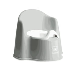 BabyBjorn Potty Chair siège de toilette Polypropylène (PP), Élastomère thermoplastique (TPE) Gris, Blanc