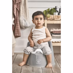 BabyBjorn Potty Chair siège de toilette Polypropylène (PP), Élastomère thermoplastique (TPE) Gris, Blanc