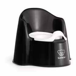BabyBjorn Potty Seats, Noir, Blanc, Polypropylène (PP), Élastomère thermoplastique (TPE), Garçon/Fille, 1,5 an(s), 2 an(s), S ...