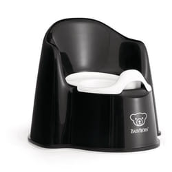 BabyBjorn Potty Seats siège de toilette Polypropylène (PP), Élastomère thermoplastique (TPE) Noir, Blanc