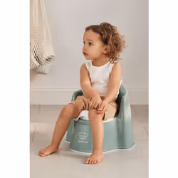 BabyBjorn 808335 siège de toilette Polypropylène (PP), Élastomère thermoplastique (TPE) Vert, Blanc