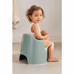 BabyBjorn 808335 siège de toilette Polypropylène (PP), Élastomère thermoplastique (TPE) Vert, Blanc - Vue supplémentaire 4