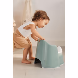 BabyBjorn 808335 siège de toilette Polypropylène (PP), Élastomère thermoplastique (TPE) Vert, Blanc - Vue supplémentaire 5