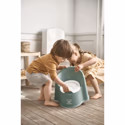 BabyBjorn 808335 siège de toilette Polypropylène (PP), Élastomère thermoplastique (TPE) Vert, Blanc - Vue supplémentaire 8