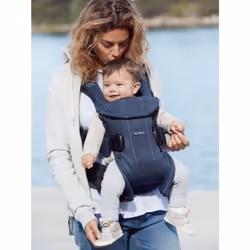 BabyBjorn 098008 Porte-bébé souple Coton, Polyester Marine