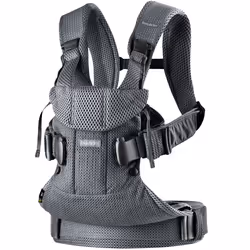 BabyBjorn 098013, Porte-bébé souple, Garçon/Fille, 15 kg, Anthracite, Coton, Polyester