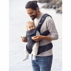 BabyBjorn 098013 Porte-bébé souple Coton, Polyester Anthracite