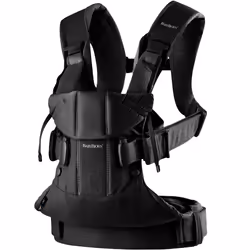 BabyBjorn 098023, Porte-bébé souple, Garçon/Fille, 15 kg, Noir, Coton