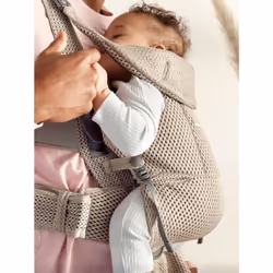 Childhome Move Sac à dos porte-bébé Polyester Beige, Gris - Vue supplémentaire 10