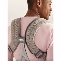 Childhome Move Sac à dos porte-bébé Polyester Beige, Gris - Vue supplémentaire 11
