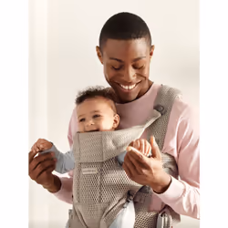 Childhome Move Sac à dos porte-bébé Polyester Beige, Gris - Vue supplémentaire 5