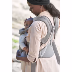 Childhome Move Sac à dos porte-bébé Polyester Gris - Vue supplémentaire 7