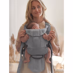 Childhome Move Sac à dos porte-bébé Polyester Gris - Vue supplémentaire 8