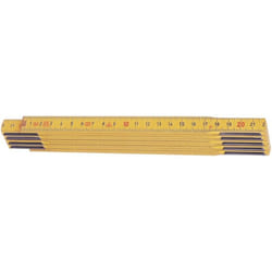 Hultafors - Règle pliante bois - jaune 2mx17mm