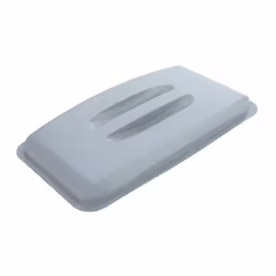 Pour poubelle de tri 60 l · Gris · Avec poignée, pour enlever le couvercle facilement · En polypropylène (PP) robuste · Compa ...