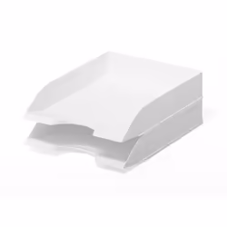 Durable 1701672010 bac de rangement de bureau Plastique Blanc