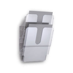 Durable FLEXIPLUS Présentoir à livres 2 étagères Transparent