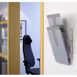 Durable FLEXIPLUS Présentoir à livres 2 étagères Transparent