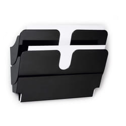 Durable FLEXIPLUS Présentoir à livres 2 étagères Noir
