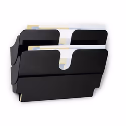 Durable FLEXIPLUS Présentoir à livres 2 étagères Noir