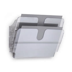 Durable FLEXIPLUS Présentoir à livres 2 étagères Transparent