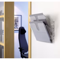 Durable FLEXIPLUS Présentoir à livres 2 étagères Transparent