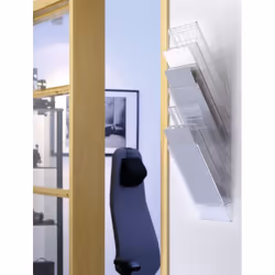 Durable FLEXIBOXX Présentoir à livres 6 étagères Transparent