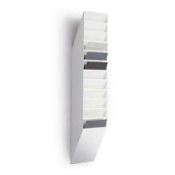 Durable FLEXIBOXX Présentoir à livres 12 étagères Blanc