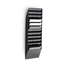 Durable FLEXIBOXX Présentoir à livres 12 étagères Noir