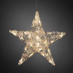 Konstsmide 6102-103 lumière décorative Figurine lumineuse décorative Transparent 24 lampe(s) LED 1,44 W