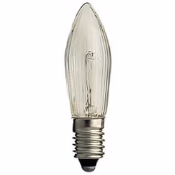 Konstsmide Spare 7-9 Welcome Light Bulb, Transparent, E10, 3 W, 16 g
