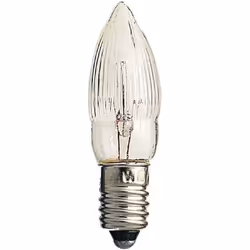 Konstsmide Apex Bulb to 2002, 20-25 Light, Transparent, E10, 3 W, 12 V, 16 g