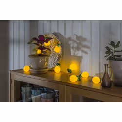 Konstsmide 3126-383 lumière décorative Guirlande lumineuse décorative Jaune 10 lampe(s) LED 0,64 W