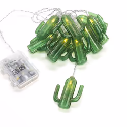 Konstsmide 3127-903, Guirlande lumineuse décorative, Vert, Plastique, IP20, 6 h, Transparent