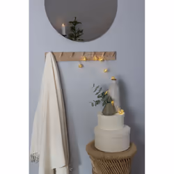 Konstsmide Metal Ball Light Set Guirlande lumineuse décorative Argent 10 lampe(s) LED