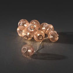 Konstsmide Light set copper metal balls Guirlande lumineuse décorative Cuivre 10 lampe(s) LED 0,6 W