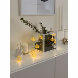 Konstsmide Light set copper metal balls Guirlande lumineuse décorative Cuivre 10 lampe(s) LED 0,6 W