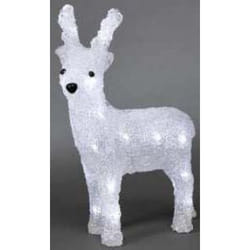 Konstsmide Acrylic reindeer 23cm, LED Blanc 24 lampe(s)