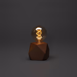 Konstsmide 1812-600, Figurine lumineuse décorative, Marron, Bois, IP20, 6 h, Blanc