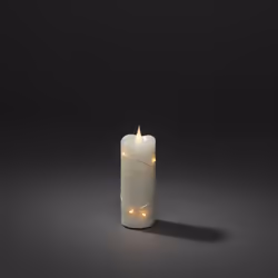 Konstsmide 1824-180, Figurine lumineuse décorative, Ivoire, Cire, IP20, 4 h, 8 h