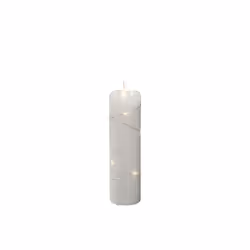 Konstsmide 1826-190, Figurine lumineuse décorative, Blanc, Cire, Universel, IP20, 4 h