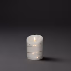 Konstsmide 1844-190, Figurine lumineuse décorative, Blanc, Cire, IP20, Bougie, CE