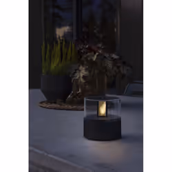 Konstsmide 1897-700 lumière décorative Lampe en forme de bougie Noir 256 lampe(s) LED 2,56 W