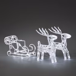 Konstsmide 6192-203, Figurine lumineuse décorative, Transparent, Polyvinyl chloride (PVC), Plastique, IP20, IP44, CE, 96 lamp ...