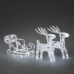 Konstsmide 6192-203 lumière décorative Figurine lumineuse décorative Transparent 96 lampe(s) LED 5,76 W